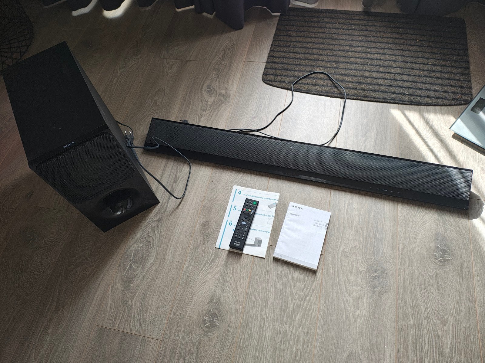 sony HT-CT790 soundbar, Ophalen