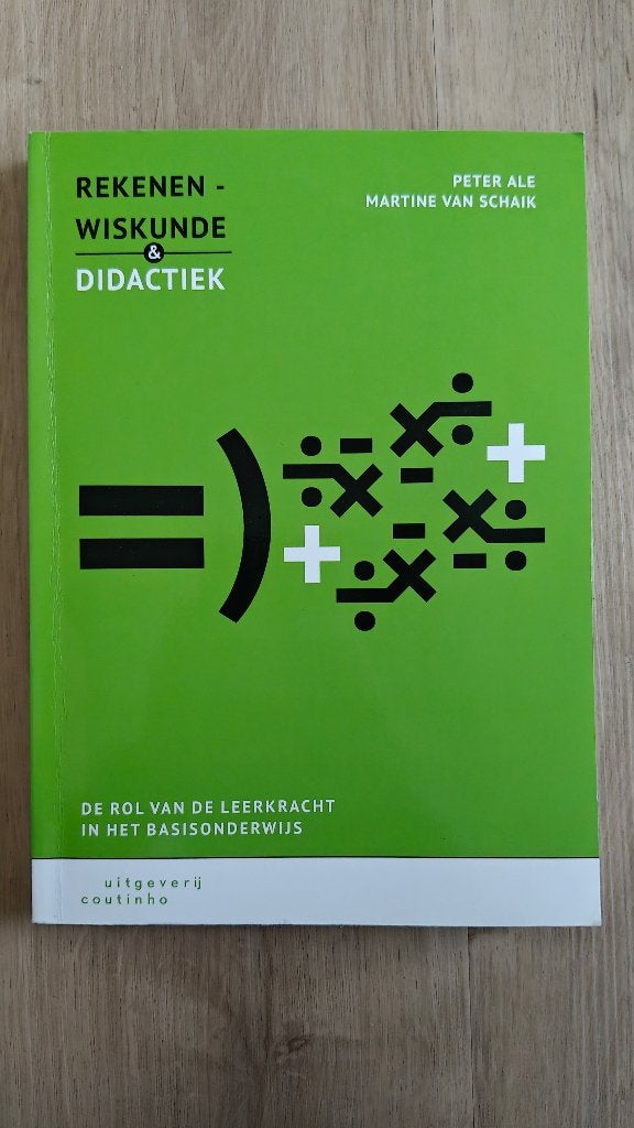 Rekenen en wiskunde didactiek, Boeken, Ophalen, Alpha, Zo goed als nieuw, HBO