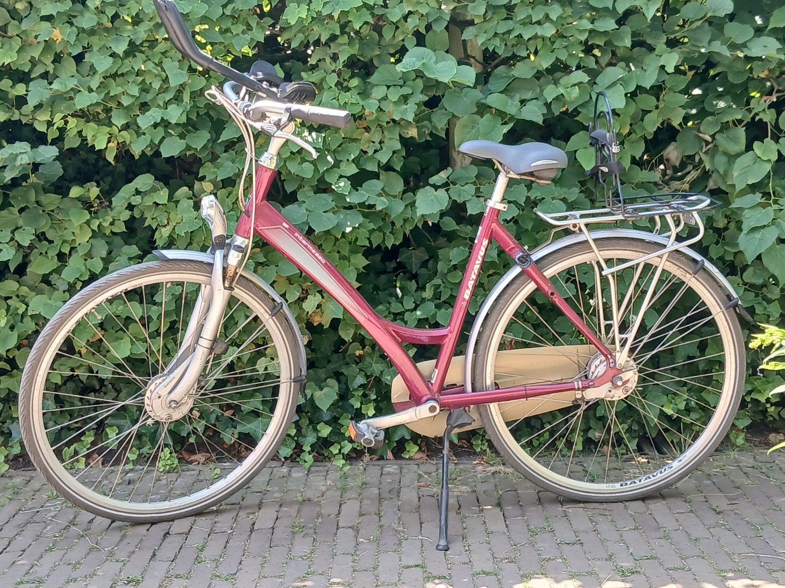 Batavus Intermezzo damesfiets - Gebruikt, Ophalen, Terugtraprem, Batavus, Versnellingen