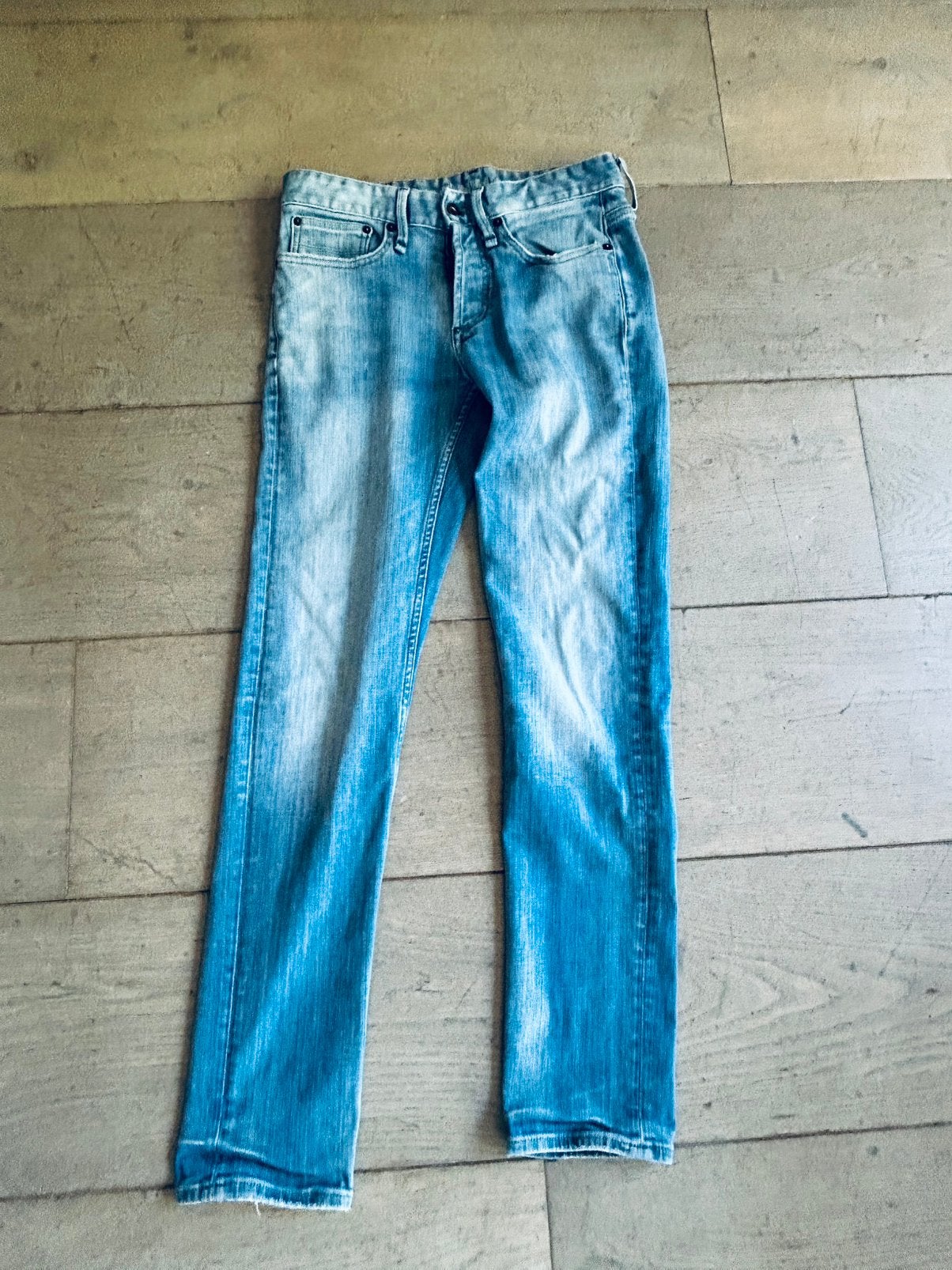 Denham Razor skinny fot W29 L30 izgst dames jeans, Ophalen, Zo goed als nieuw, Blauw, W28 - W29 (confectie 36)