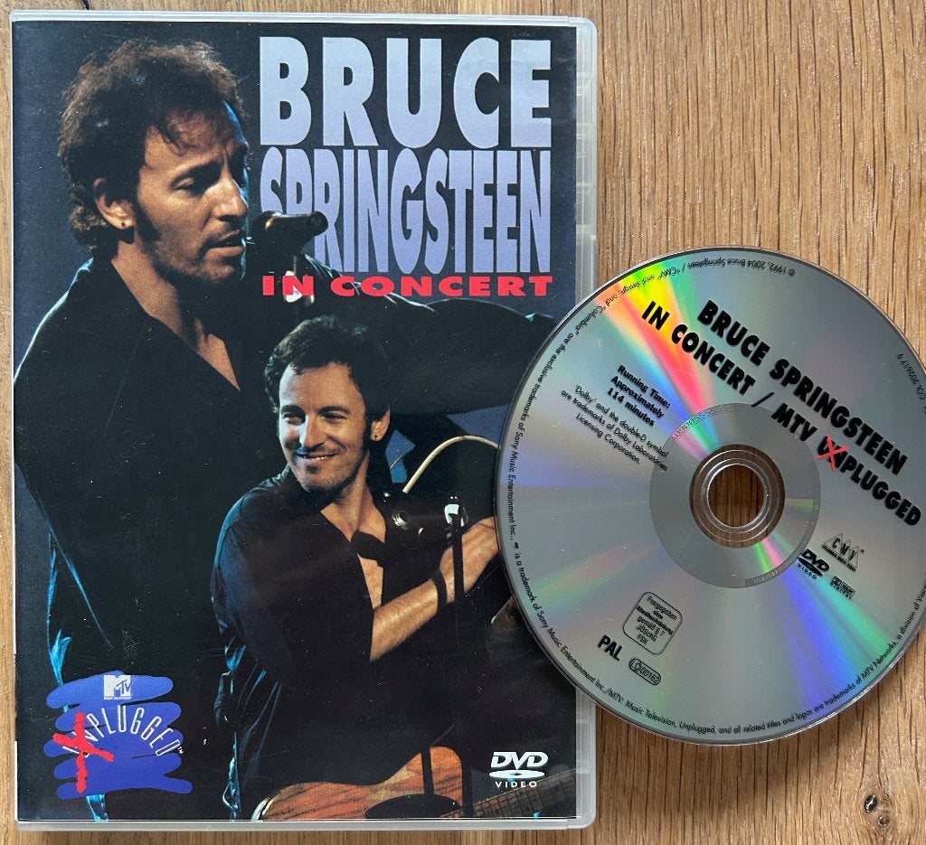BRUCE SPRINGSTEEN - In concert/MTV xxplugged ( DVD ), Vanaf 16 jaar, Ophalen of Verzenden, Zo goed als nieuw, Concert