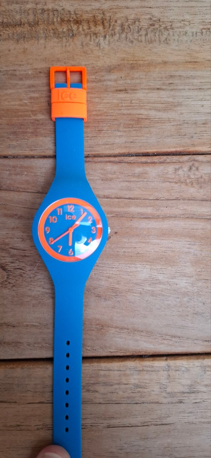 Ice Watch ola Kids Robot Small, Sieraden, Tassen en Uiterlijk, Horloges | Kinderen, Ophalen of Verzenden, Zo goed als nieuw, Blauw