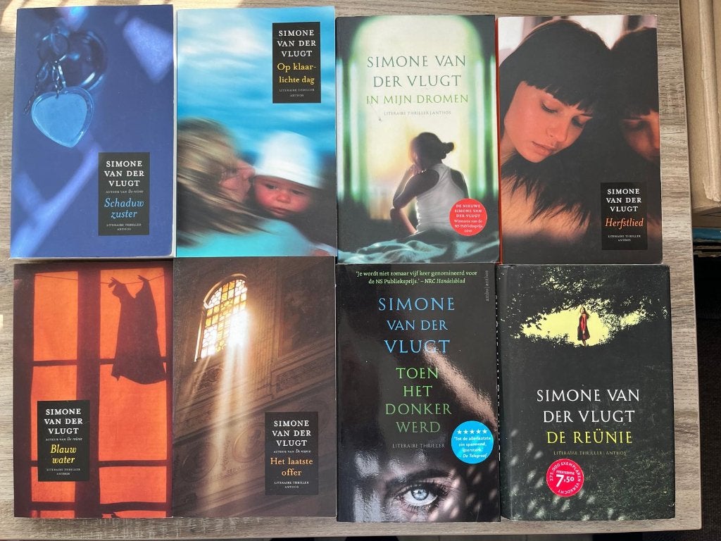 Simone van der Vlugt boeken. 3 euro per stuk, Ophalen of Verzenden, Zo goed als nieuw, Simone van der Vlugt