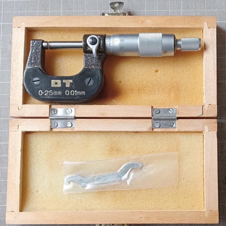Micrometer, Ophalen of Verzenden, Zo goed als nieuw, Overige meters