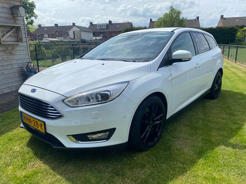 Ford Focus 1.5 Ecoboost 110KW Wagon AUT 2015 Wit, Auto's, Ford, Particulier, Focus, ABS, Adaptieve lichten, Adaptive Cruise Control