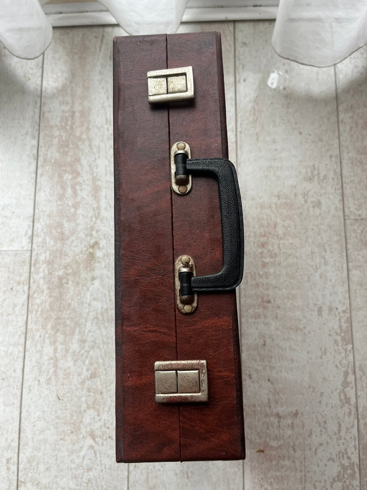 Platenkoffer vintage, Ophalen of Verzenden, Zo goed als nieuw, Minder dan 50 cm