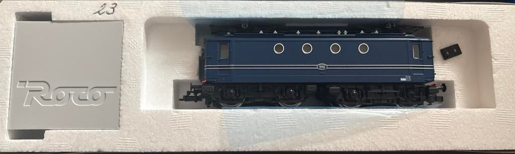 Roco NS 1100 Locomotief - Blauw, Zo goed als nieuw, Ophalen of Verzenden, Roco, Gelijkstroom, Locomotief
