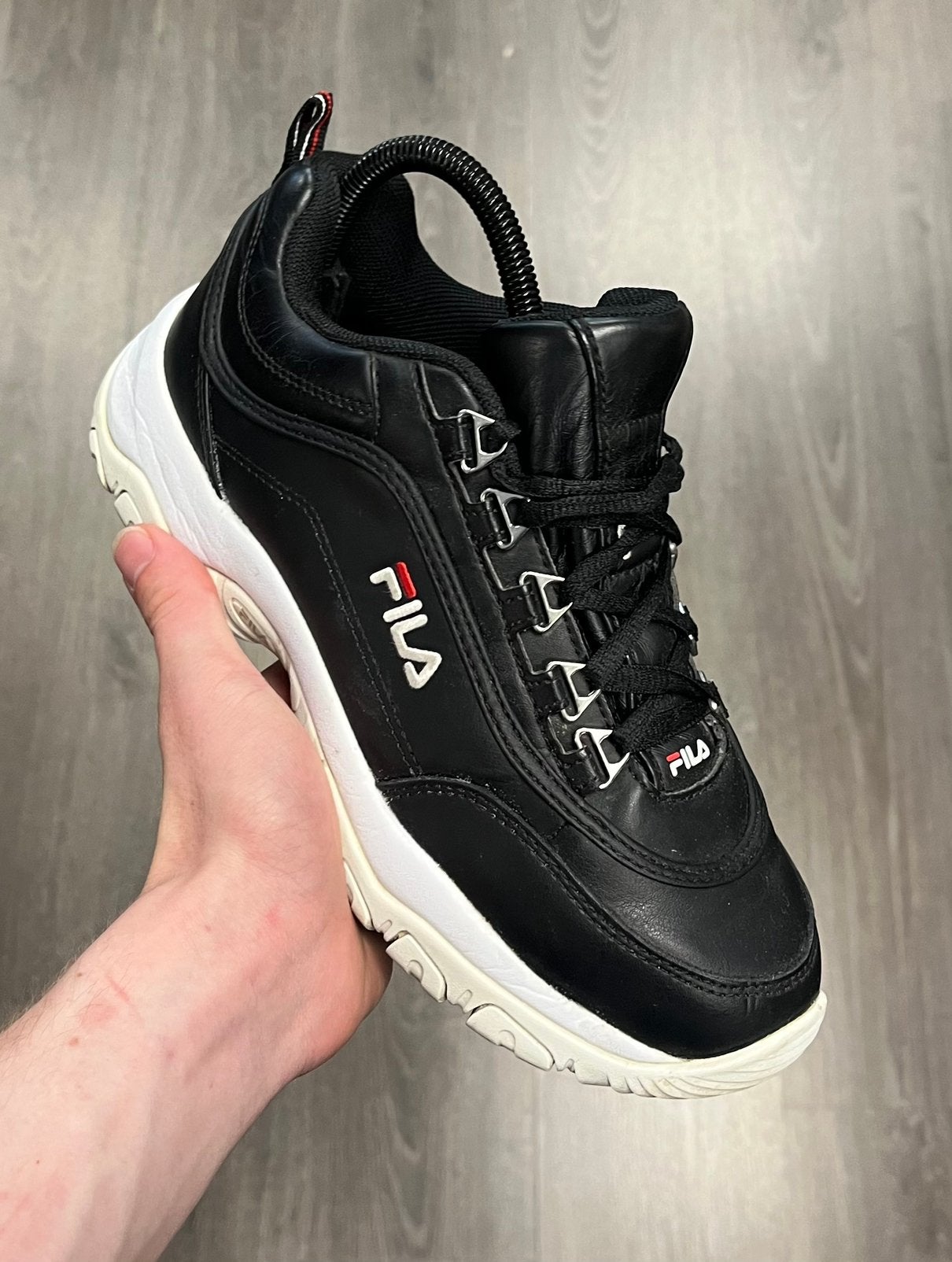 Fila Strada sneakers zwart - Maat 38, Zwart, Ophalen of Verzenden, Sneakers of Gympen, Zo goed als nieuw