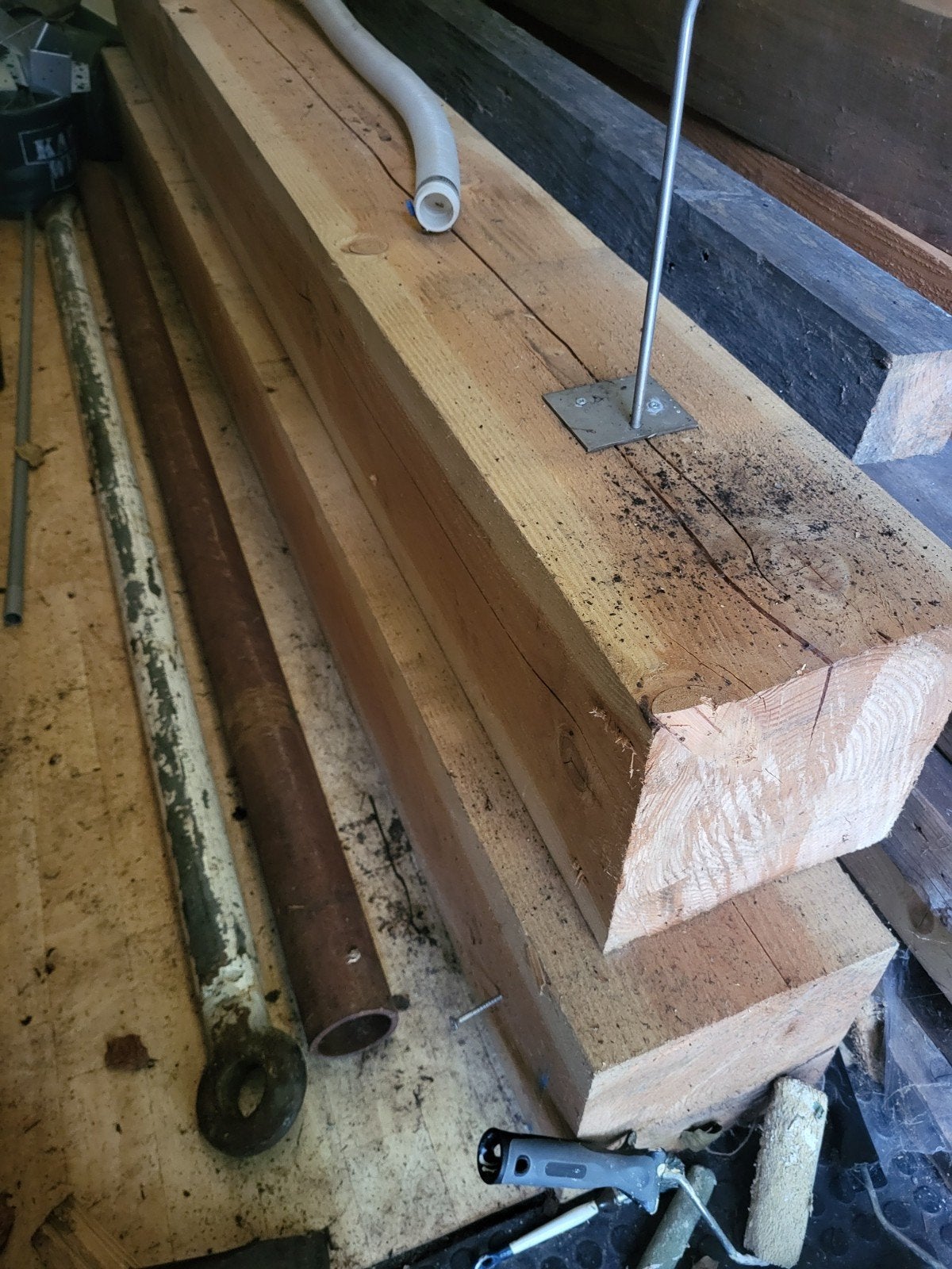 Douglas balken diverse maten douglas hout, Ophalen, 250 cm of meer, Balken