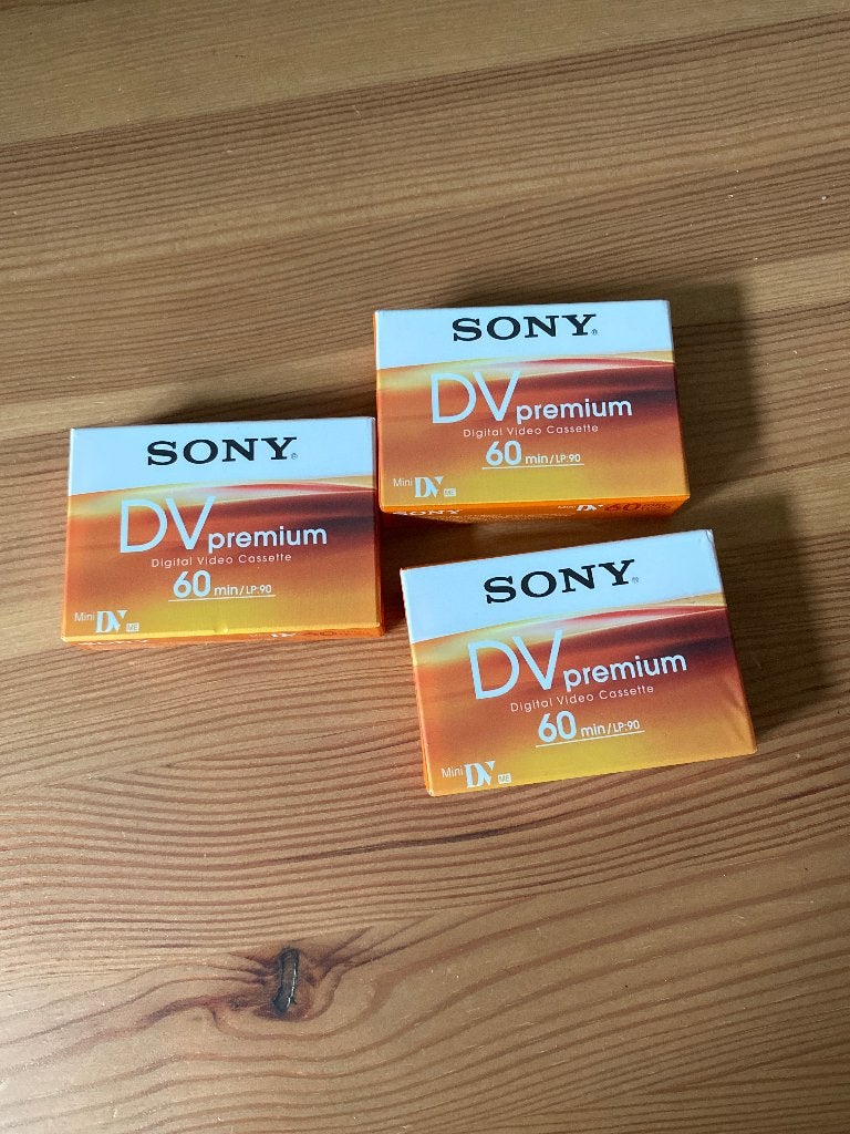 Sony Digital Video Cassette, Mini dv, 20x of meer, Nieuw, Ophalen of Verzenden