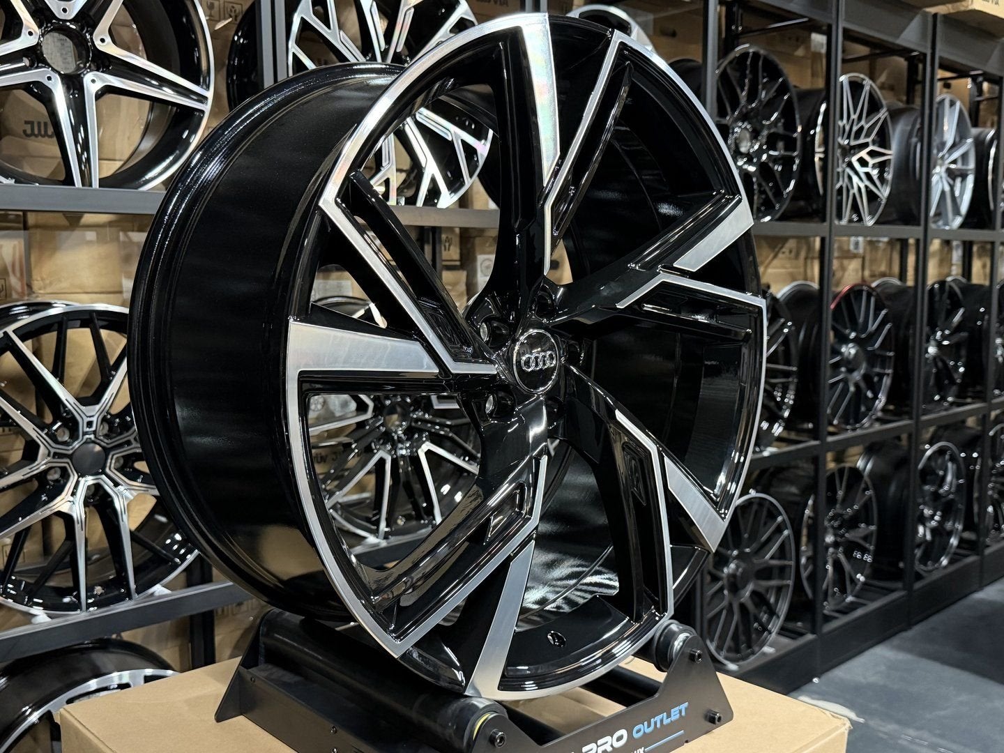 22'' Audi RS6 look velgen 5X112 A4 A5 A6 A7 Q3 Q5 RS5 RS6, Auto-onderdelen, Banden en Velgen, Velg(en), -, -, Nieuw