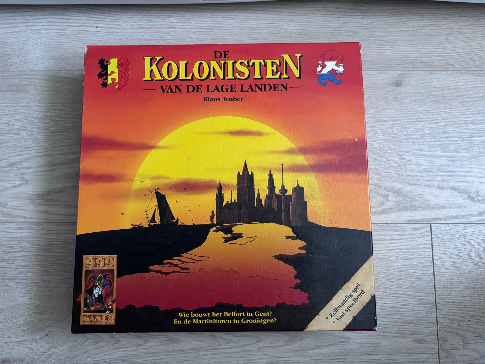 Kolonisten van de Lage Landen - Bordspel nieuw, Hobby en Vrije tijd, Gezelschapsspellen | Bordspellen, Drie of vier spelers, Ophalen of Verzenden