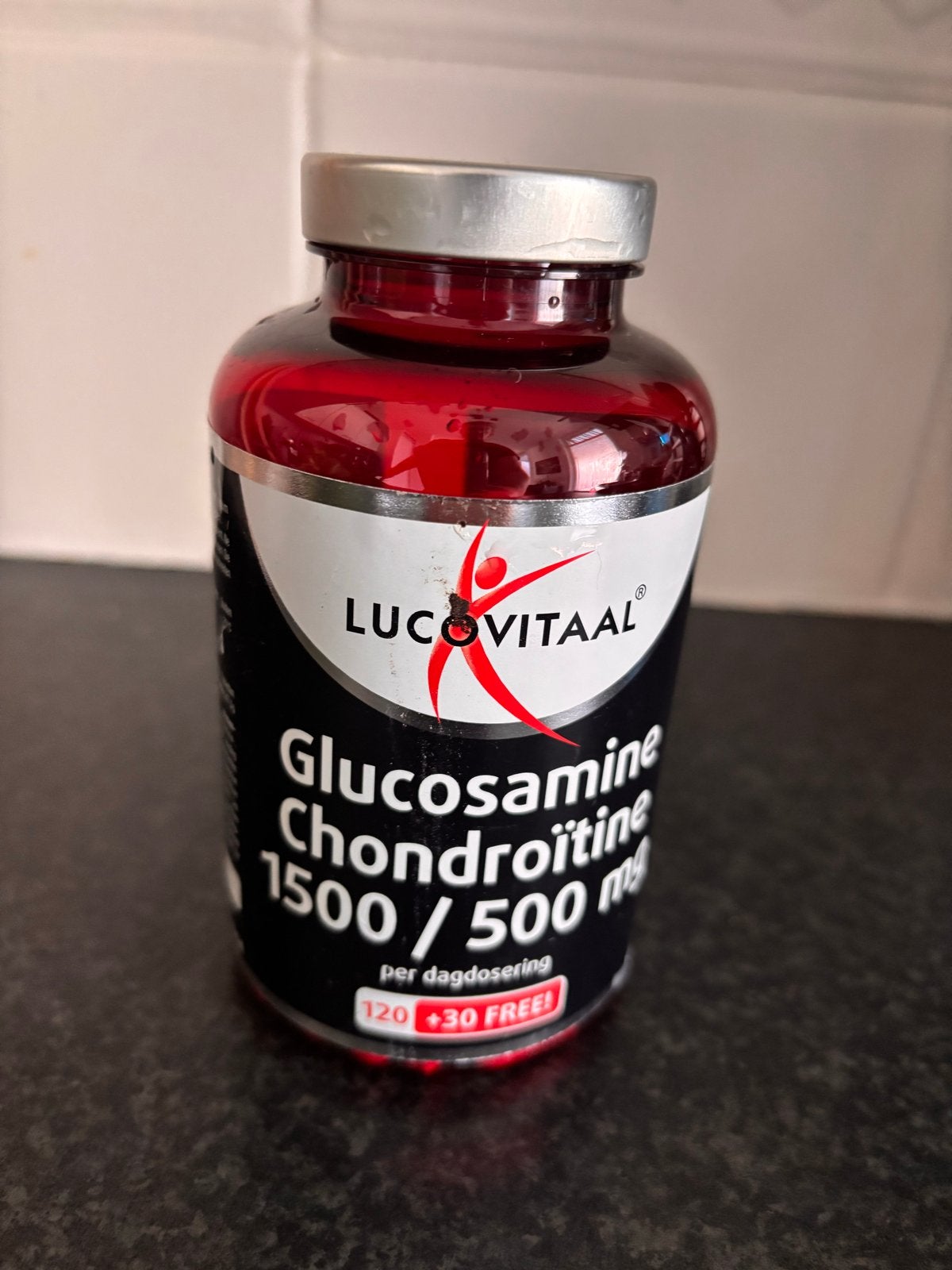 Lucovitaal Glucosamine Chondroïtine 1500/500mg - 150 tablett, Ophalen of Verzenden, Nieuw, Overige typen