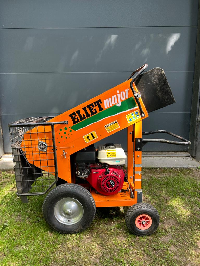 Eliet Major hakselaar met 9 pk Honda motor, Ophalen, Zo goed als nieuw, Benzine