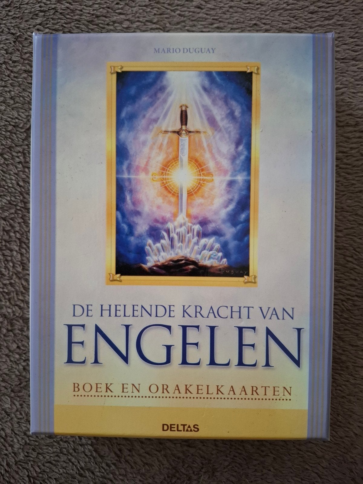 De helende kracht van engelen - orakelkaarten, Ophalen of Verzenden, Zo goed als nieuw, Tarot of Kaarten leggen, Overige typen