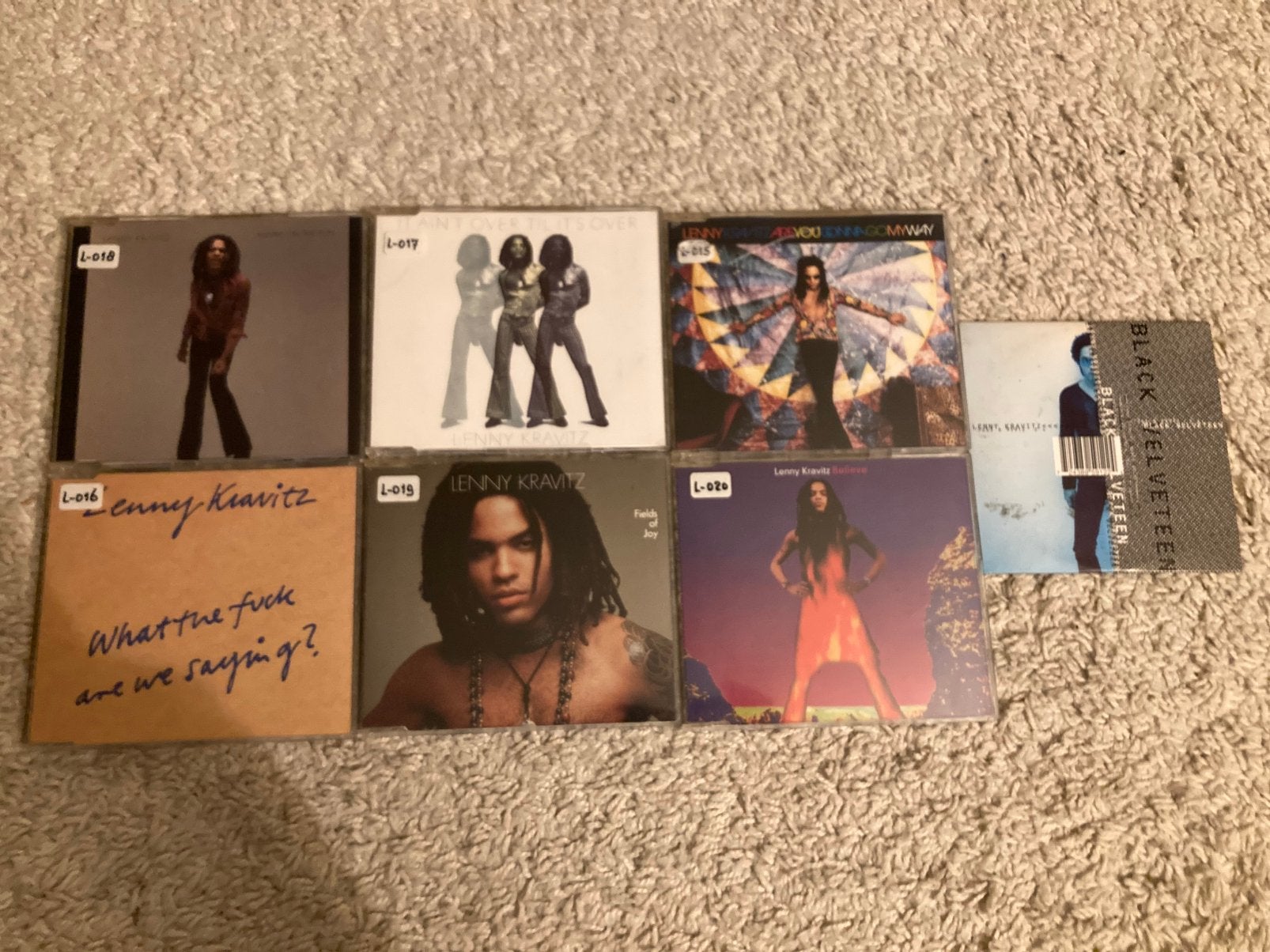 Lenny Kravitz cd singles, Ophalen of Verzenden