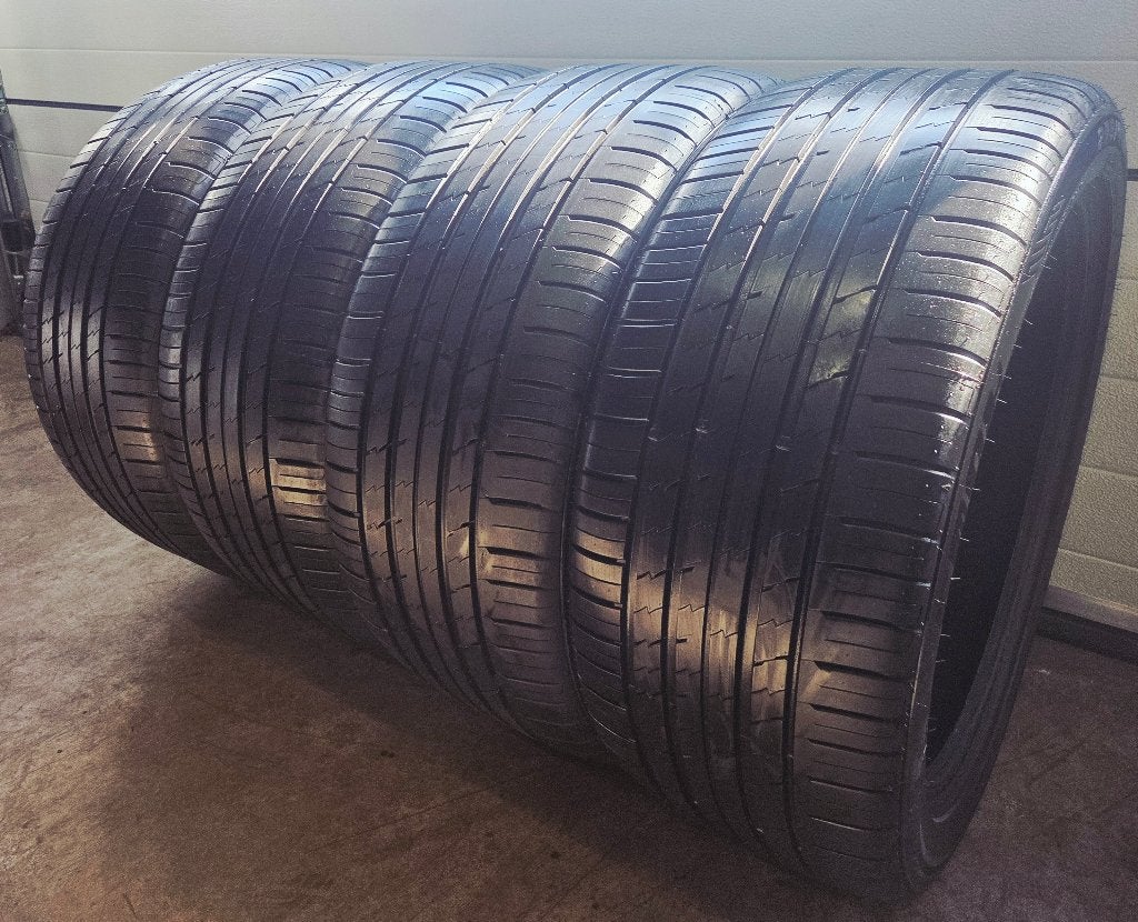 4x 275/40/R21 | 4x 285 30 R21 | 245 30 R20 + 305 30 R20, Ophalen, Gebruikt, 285 mm, 21 inch