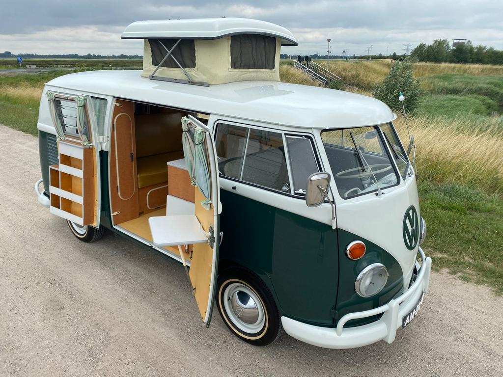 VW T1 SO42 Westfalia volledig gerestaureerd, Auto's, Oldtimers, 1600 cc, Particulier, Geïmporteerd, 17 km/l