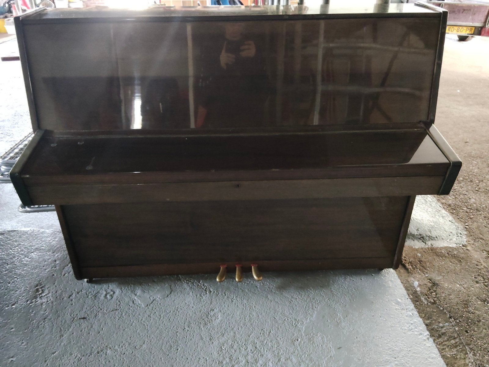 Blessing Piano - Massief Hout, Muziek en Instrumenten, Ophalen, Gebruikt, Bruin, .