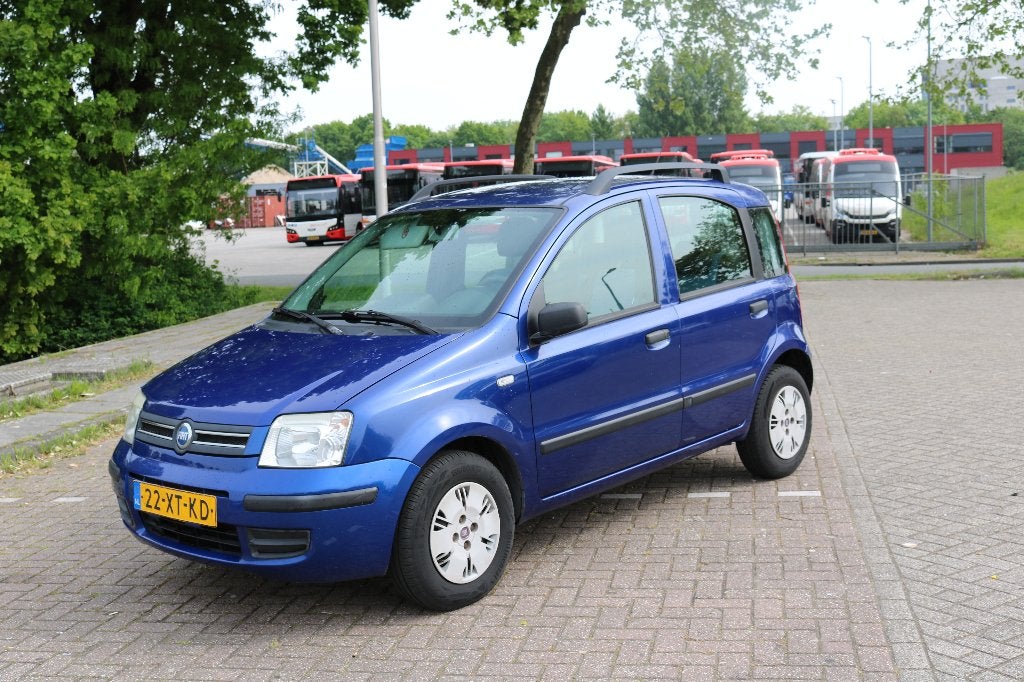 Fiat Panda 1.2 44KW 60PK 2007 Blauw, Auto's, Voorwielaandrijving, Origineel Nederlands, Handgeschakeld, Particulier