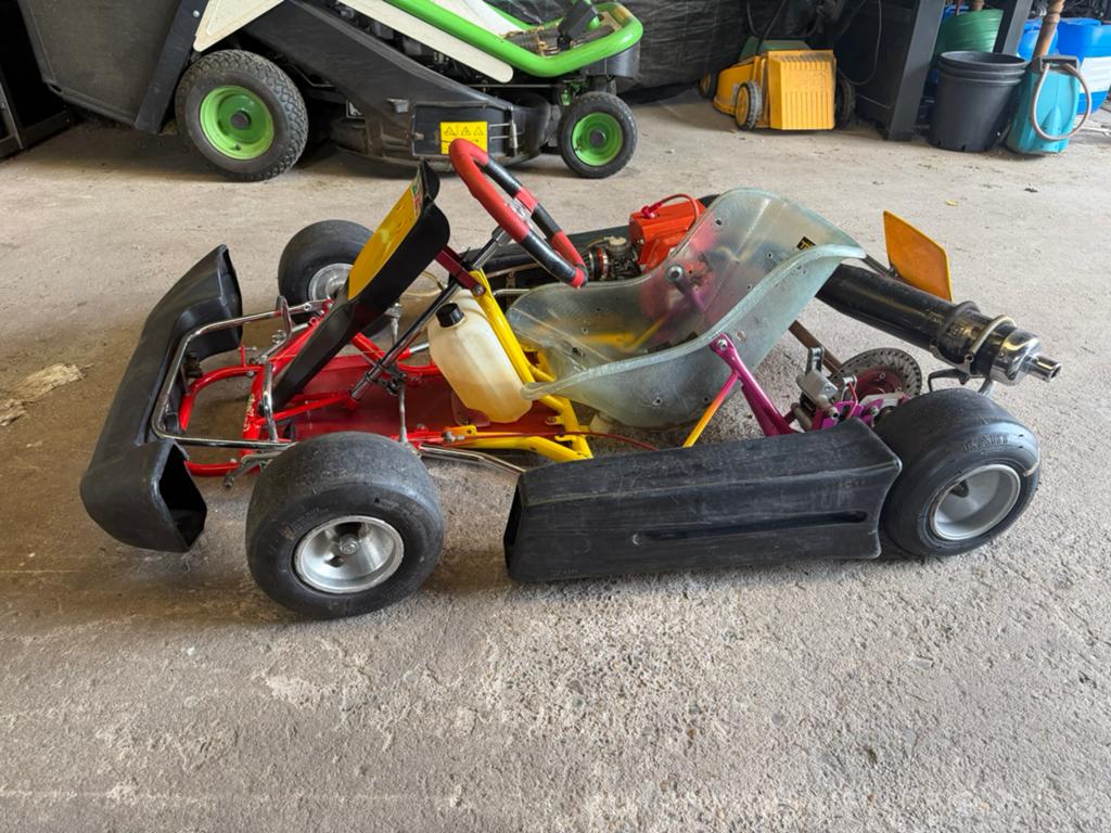 Leuke kinder kart baby kart Comer 60cc 2-takt, Sport en Fitness, Karting, Ophalen, Gebruikt, Kart