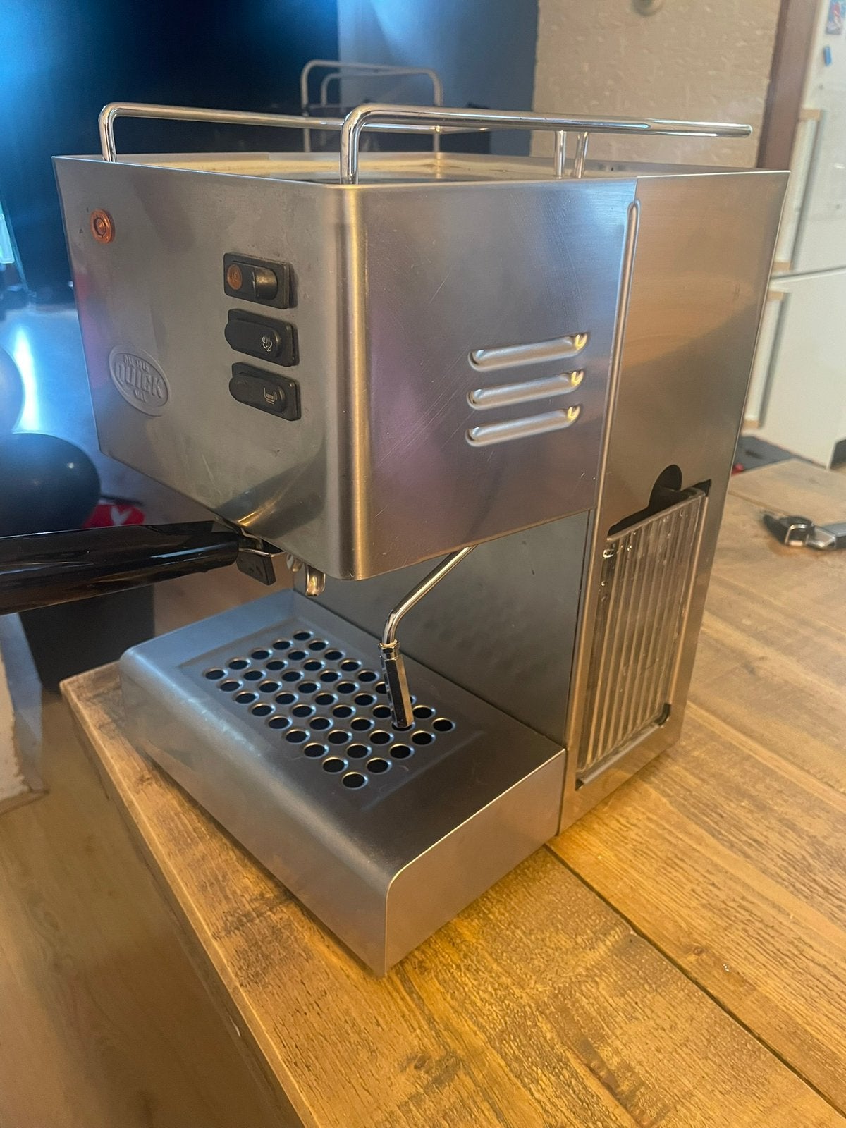 Quickmill 3000 Espressomachine - Zo goed als nieuw, Witgoed en Apparatuur, Ophalen, Zo goed als nieuw, Espresso apparaat, Gemalen koffie
