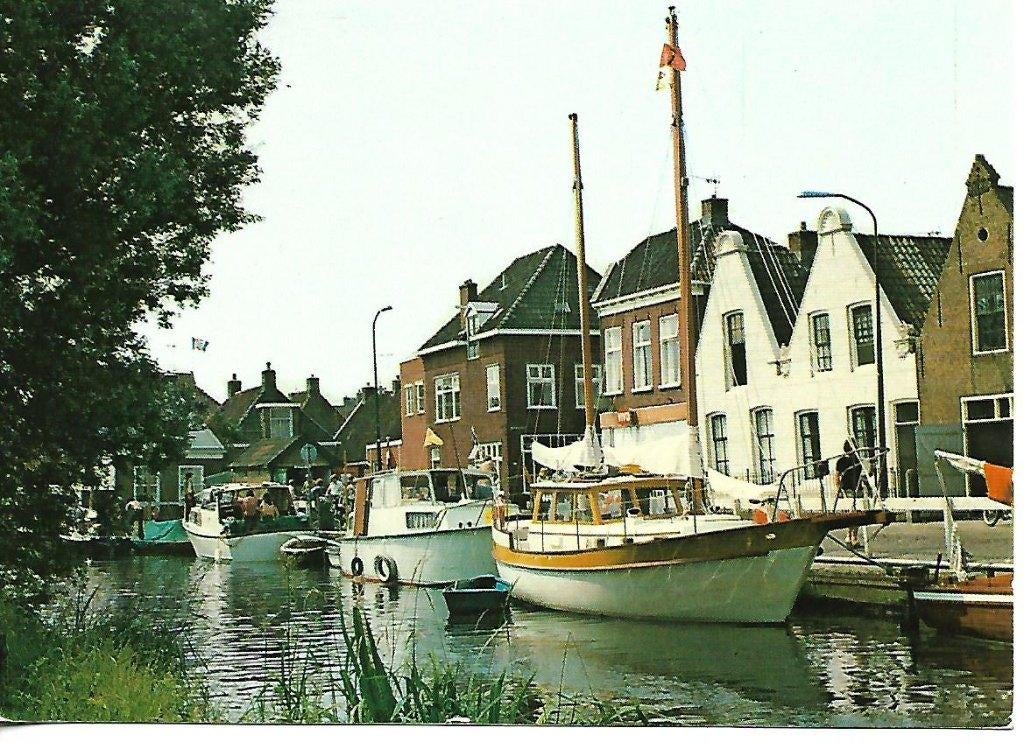 Heeg- -Kade., Verzenden, 1960 tot 1980, Gelopen, Friesland