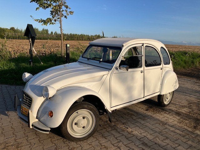 Citroën Eend 2CV6 Special 1983|Grondige renovatie 2010|Wit, Auto's, Voorwielaandrijving, 602 cc, 2CV, 4 cilinders