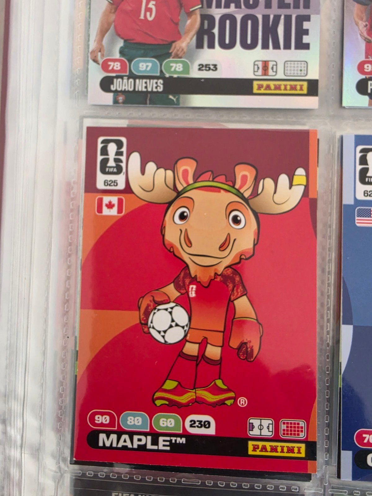 Panini FIFA WK 26: 625, 626, 627 Mascottes, Ophalen of Verzenden, Zo goed als nieuw