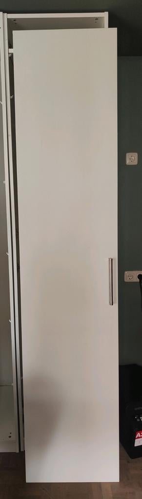 Witte IKEA Pax deur 50x236 met handvat, Minder dan 50 cm, Gebruikt, 200 cm of meer, Ophalen of Verzenden