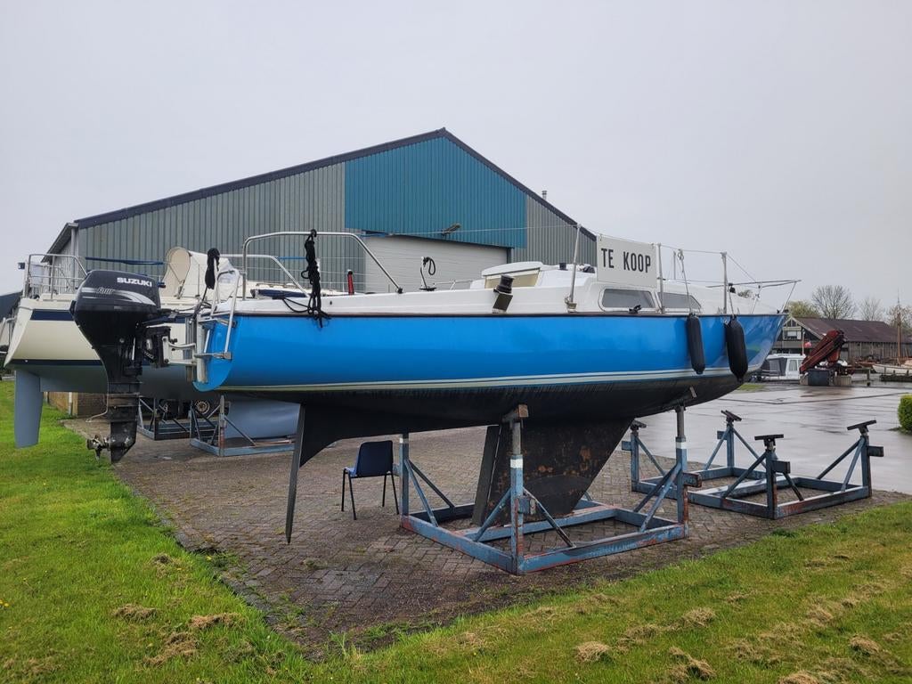 Samurai MK2 kajuitzeilboot, Ophalen, Gebruikt, Polyester, Benzine