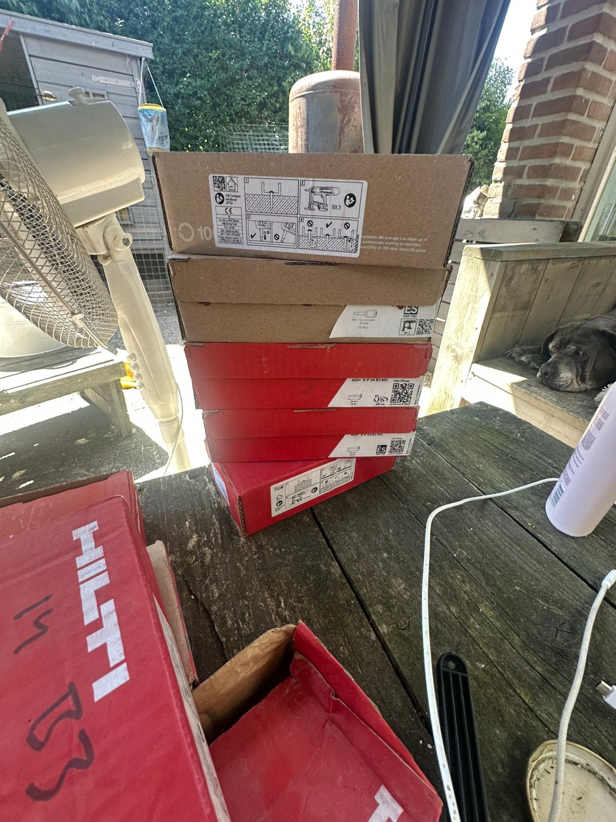 Hilti nagels bx3, Ophalen of Verzenden, Zo goed als nieuw, Minder dan 50 mm, Spijkers