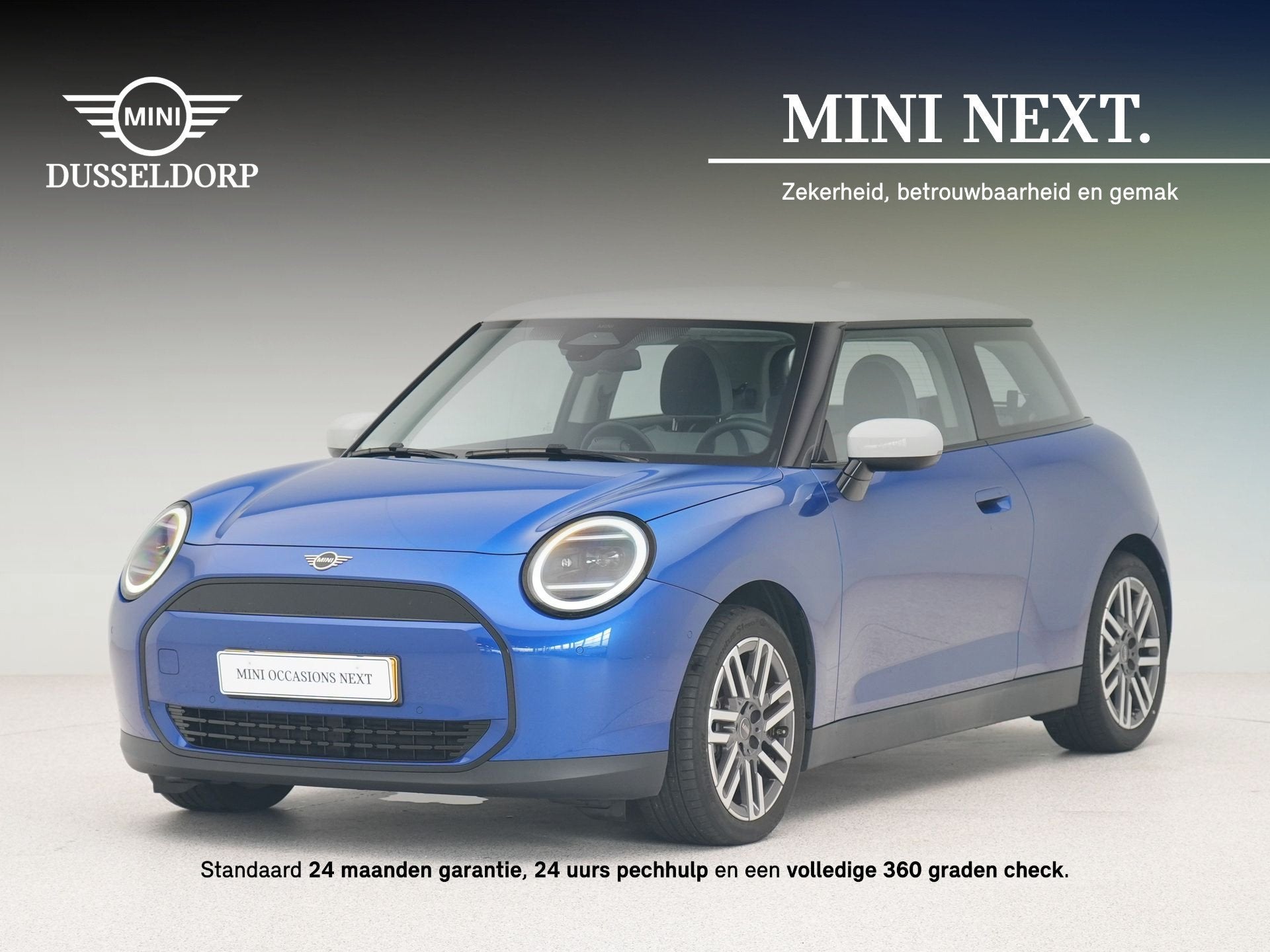 MINI Cooper E Classic Pakket S (bj 2024, automaat), Auto's, Gebruikt, Met garantie (alle), Grijs, 184 pk