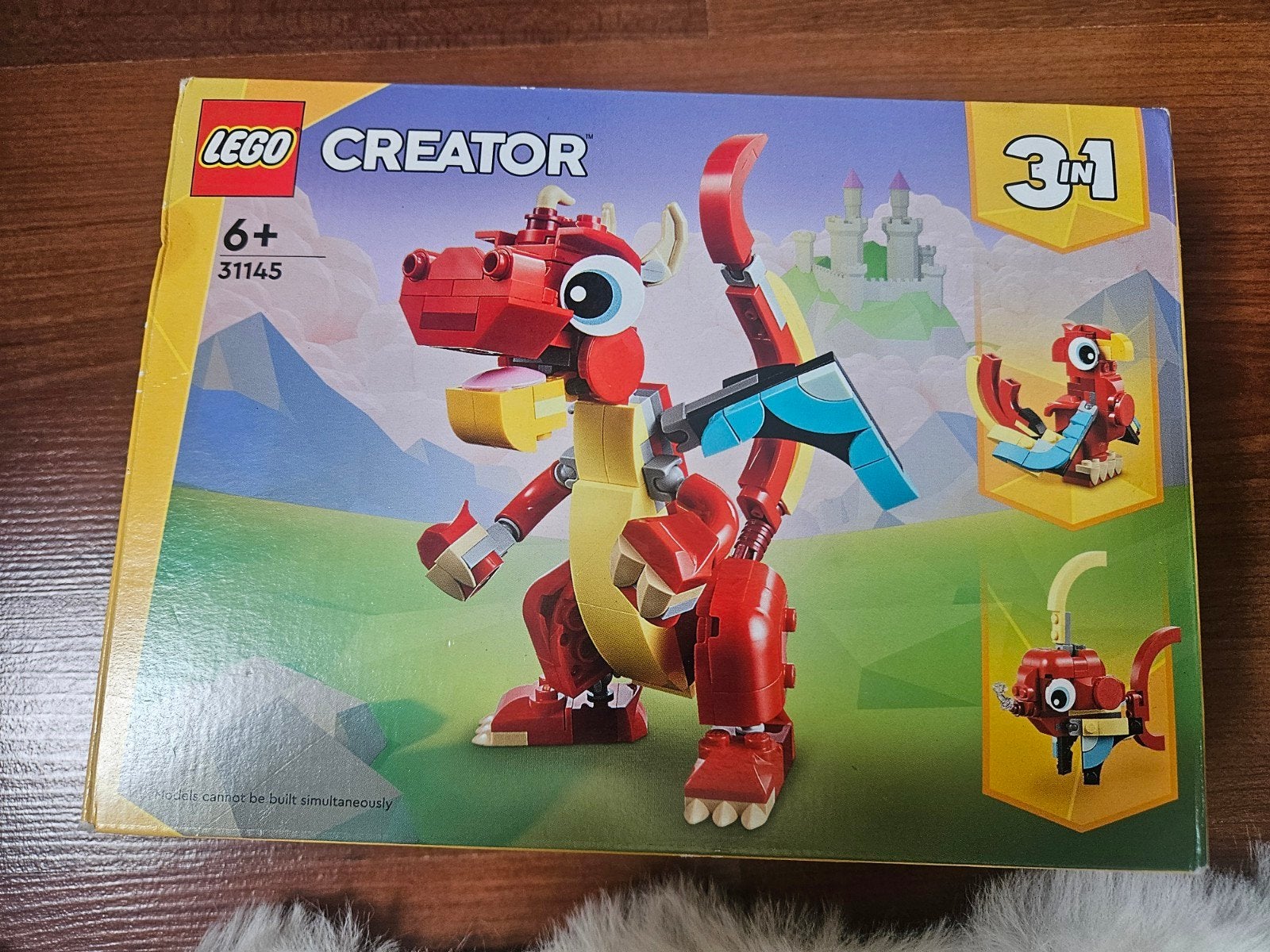 LEGO Creator 3in1 Fantasiedraak 31145 - Nieuw in doos, Lego, Inclusief instructies, Nieuw, Ophalen of Verzenden
