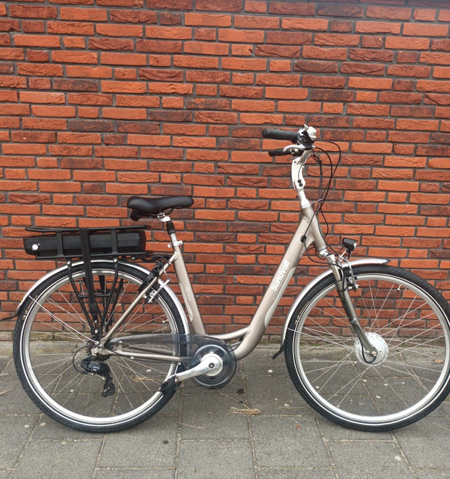 Sundvall Sagrera 28" e-fiets nieuwe 748wh accu, zgan!, 51 tot 55 cm, Ophalen, Zo goed als nieuw, 50 km per accu of meer