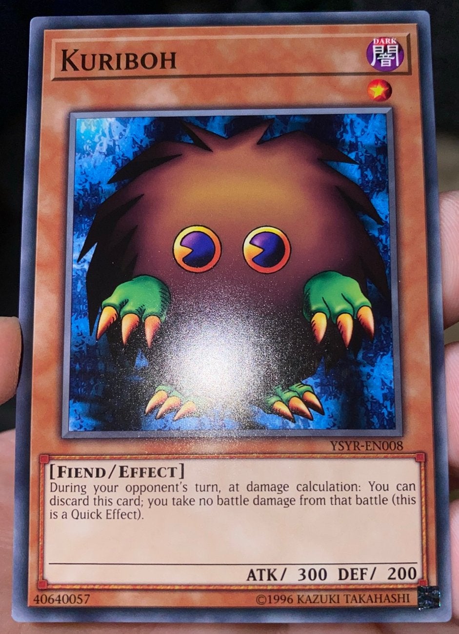 Yu-Gi-Oh! Kuriboh YSYR Print !, Hobby en Vrije tijd, Verzamelkaartspellen | Yu-gi-Oh!, Ophalen of Verzenden, Zo goed als nieuw