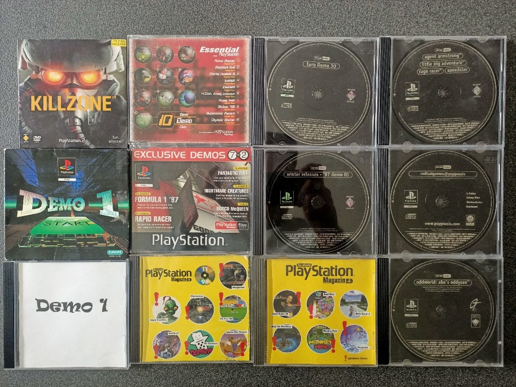 12 Demo discs voor Playstation 1 en 2, Spelcomputers en Games, Games | Sony PlayStation 1, 1 speler, Ophalen of Verzenden, Gebruikt