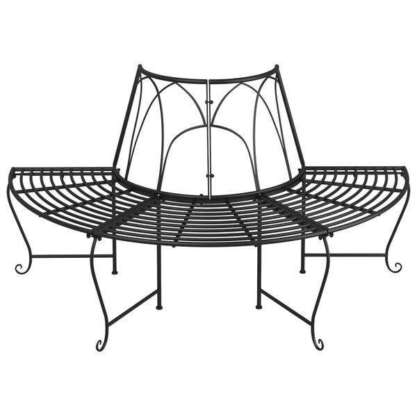Boombank parkbank halfrond ijzer ø159 GRATIS BEZORGD!, Verzenden, Nieuw, Nvt, Nvt