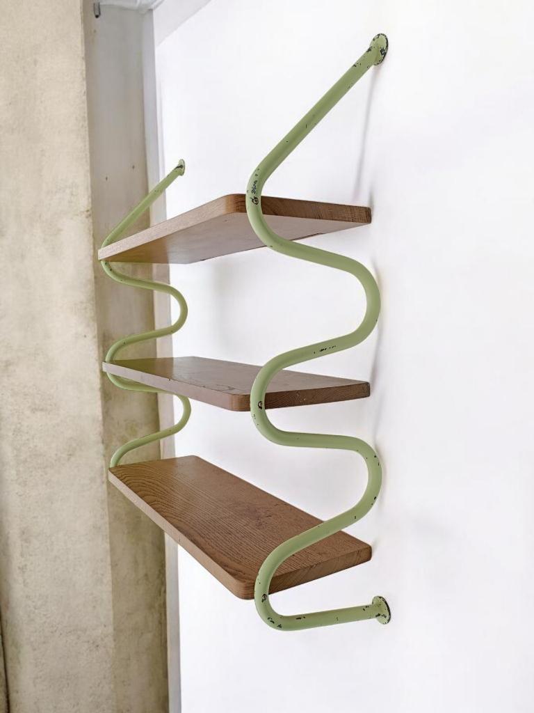 RARE Jacques Hitier wallrack wandrek etagere 1952 MBO France, Huis en Inrichting, Woonaccessoires | Wandplanken en Boekenplanken