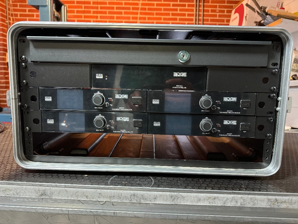 Compleet UHF draadloos microfoonsysteem – z.g.a.n., Ophalen, Zo goed als nieuw, Zangmicrofoon, Draadloos