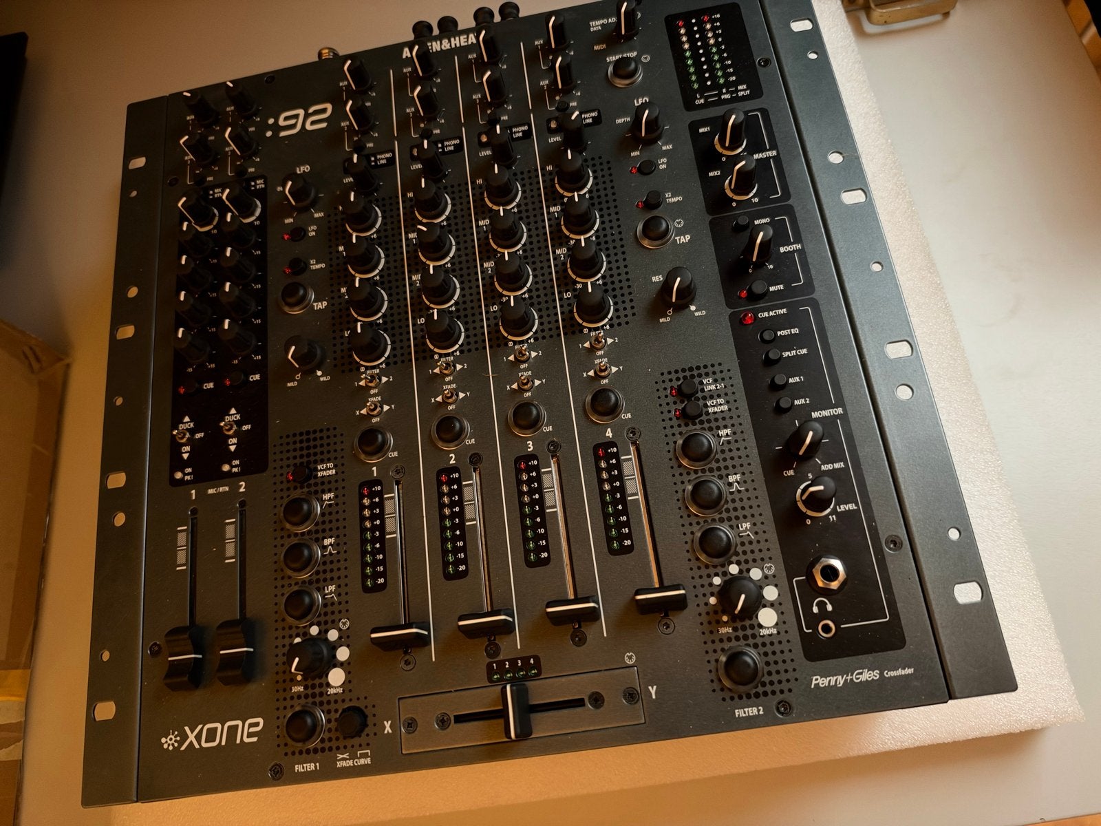 Allen & Heath Xone:92 Professionele DJ Mixer, Ophalen, Zo goed als nieuw, Dj-set, Overige merken
