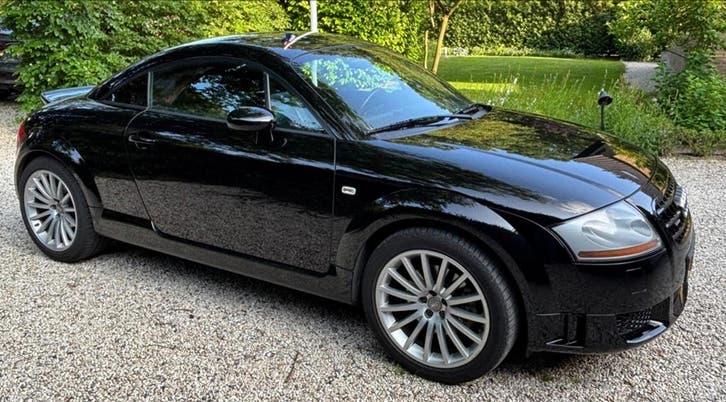 Unieke Audi TT 225 quattro | zeer fraai | V6-look, TT, Zwart, 4 stoelen, Zwart