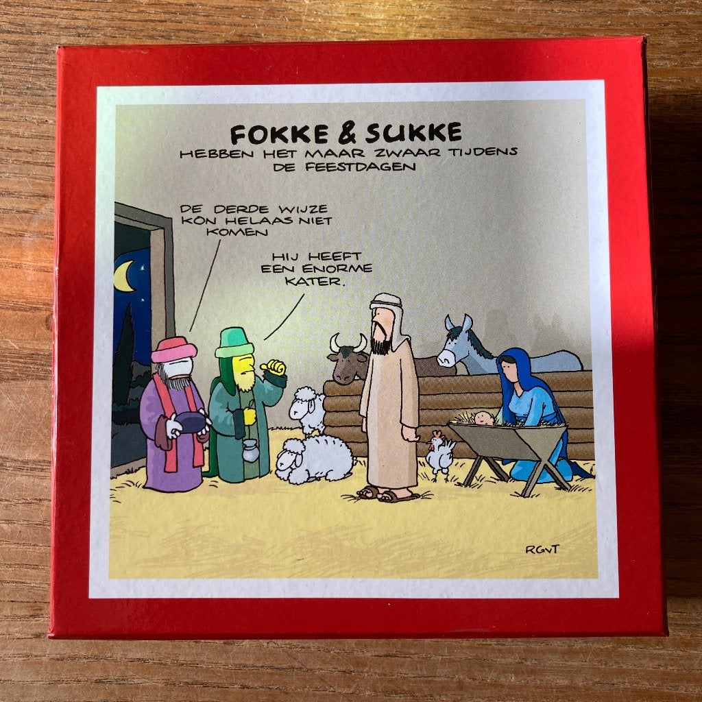 Box kerstkaarten Fokke & Sukke, Diversen, Ophalen of Verzenden, Nieuw