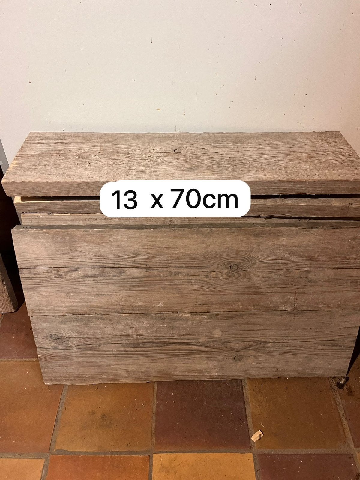 Stijger hout, Ophalen, Zo goed als nieuw, Minder dan 50 cm