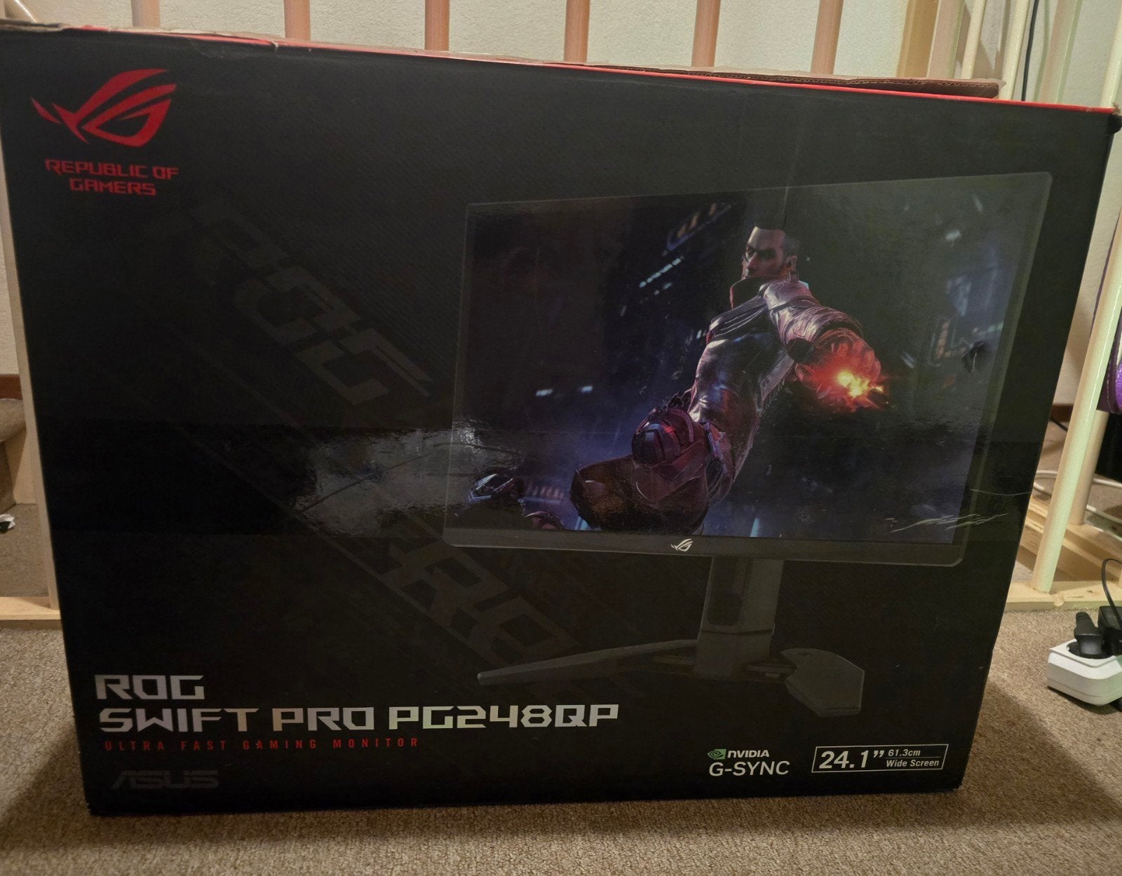 ASUS ROG Swift Pro PG248QP Gaming Monitor - Nieuw, Computers en Software, IPS, Nieuw, Full HD, 201 Hz of meer