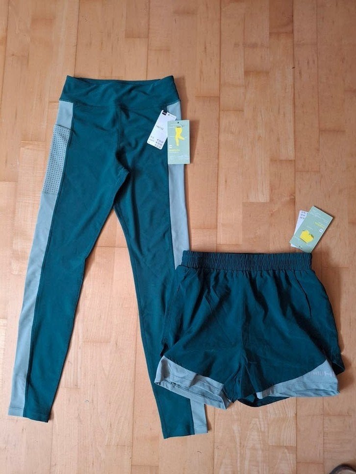 sportlegging + sportbroekje, maat 146-152. Nieuw, Broek, Meisje, Nieuw, Ophalen of Verzenden