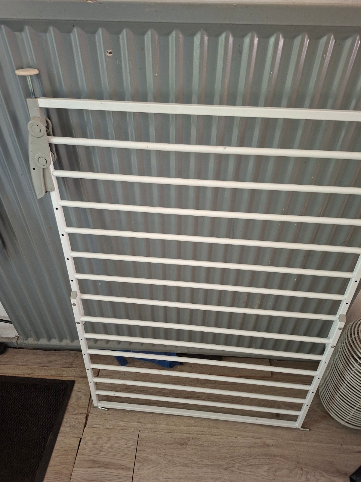 Wit metalen klemhekje voor kinderen, Gebruikt, Ophalen of Verzenden, Klemhekje, Metaal of IJzer