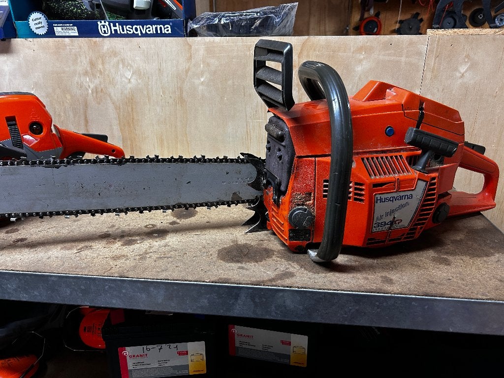 husqvarna 395 xp (g) en husqvarna 3120 kettingzaag, Ophalen of Verzenden, Zo goed als nieuw, Husqvarna