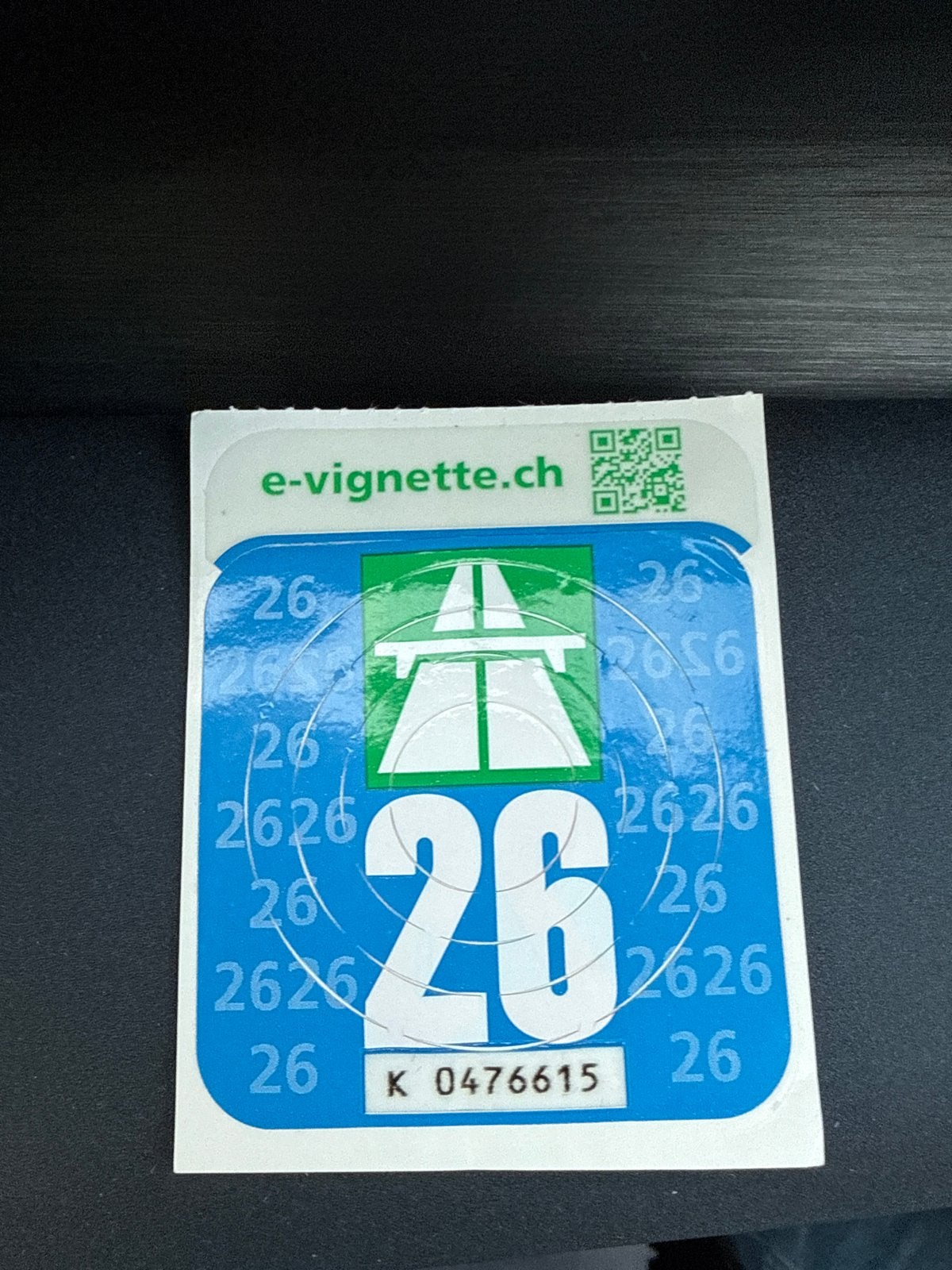 Zwitserland vignet 2026, Eén persoon