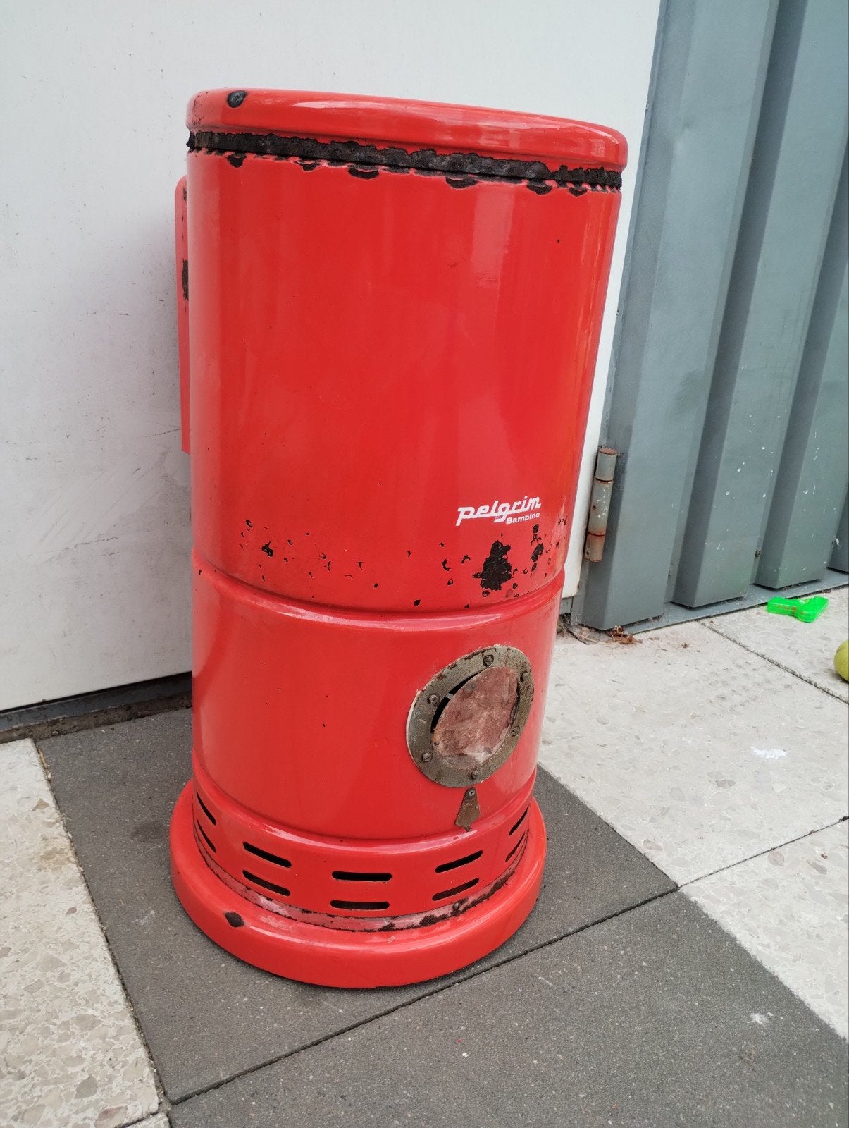 Pelgrim Bambino Gaskachel - Vintage Rood, Huis en Inrichting, Ophalen